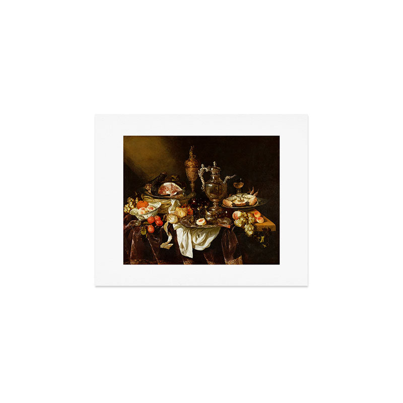 Jan Davidsz. de Heem Still Life With Crab And Fruit Art Print Gallery Image 1