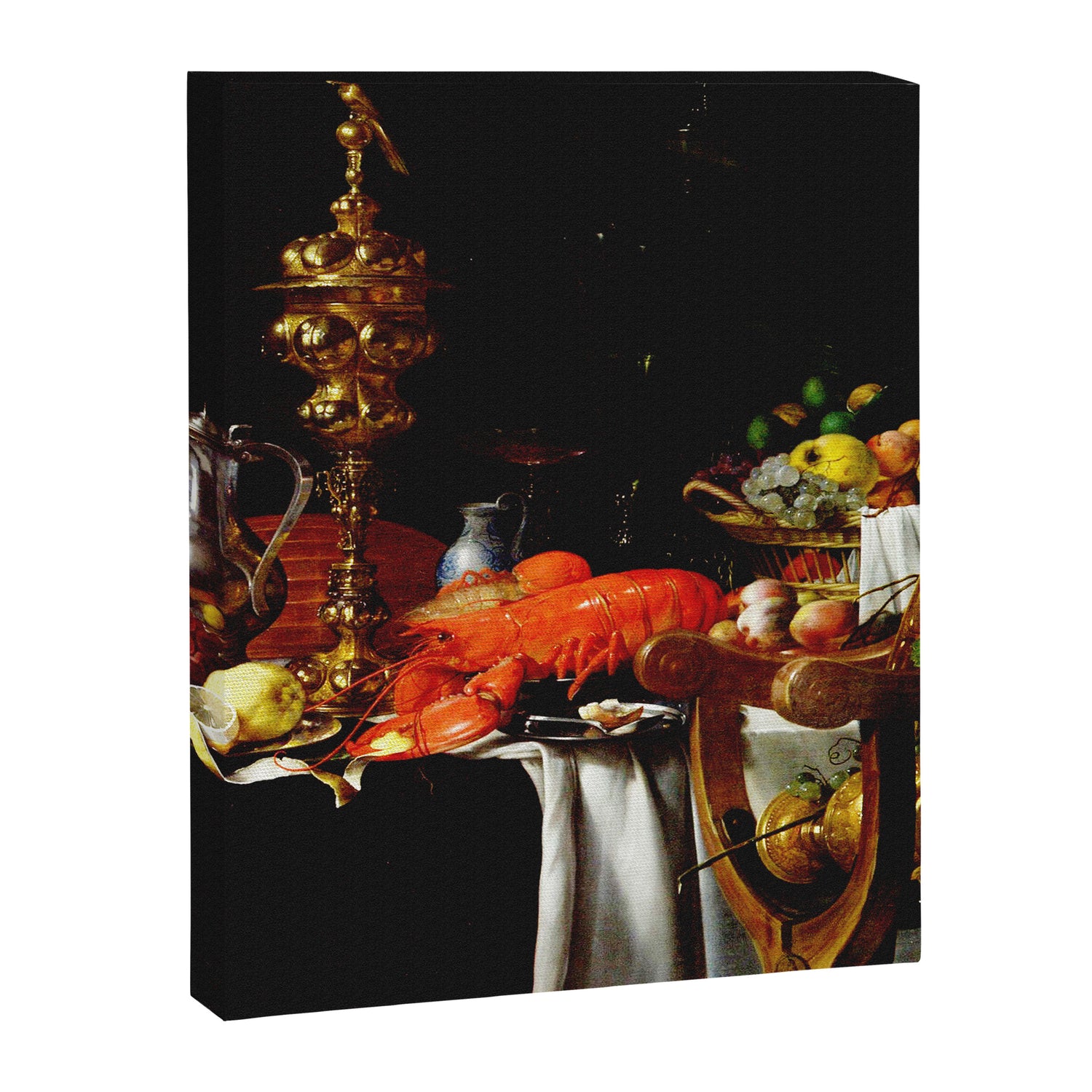 Jan Davidsz. de Heem Still Life With Lobster & Lemon Canvas Print Gallery Image 3