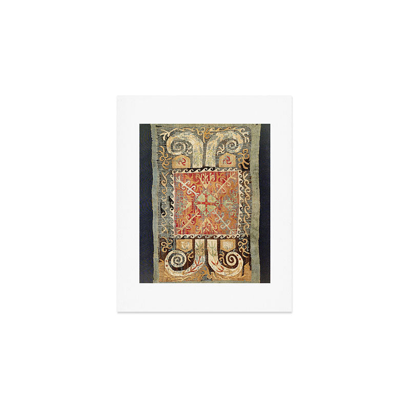 Kaitag 18th Century Caucasian Embroidery Print Art Print Gallery Image 1