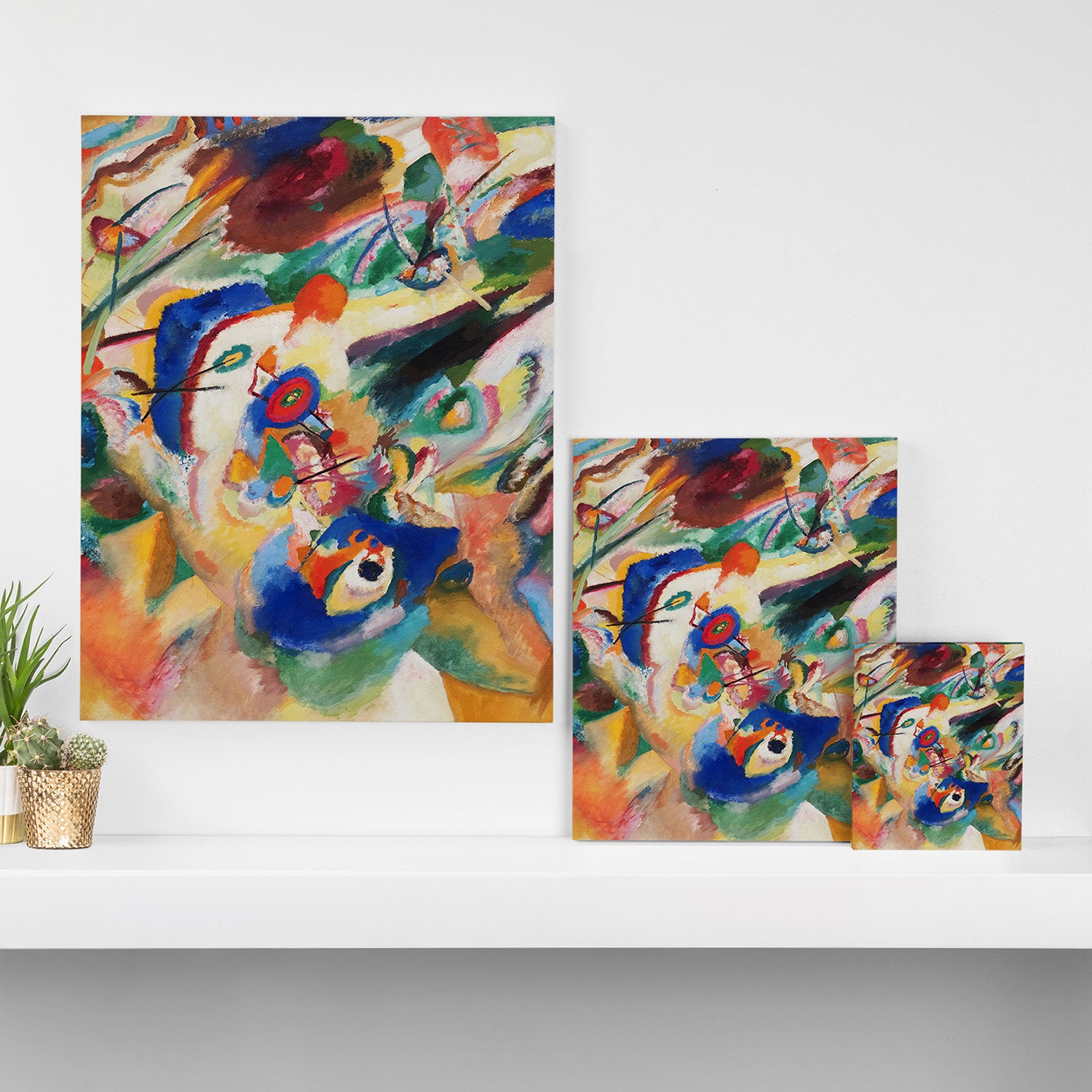 Kandinsky Sketch 2 for Composition 7 Canvas Print Gallery Image 3