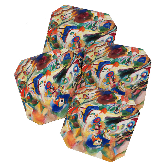 Kandinsky Sketch 2 for Composition 7 Coaster Gallery Image 1