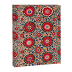 Karabag Suzani Uzbekistan Embroidery Print Canvas Print Gallery Image 3