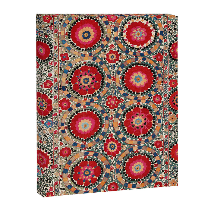 Karabag Suzani Uzbekistan Embroidery Print Canvas Print Gallery Image 1