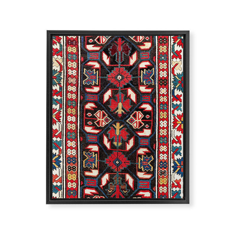 Karabagh Azerbaijan South Caucasus Rug Print Framed Canvas Print Gallery Image 3