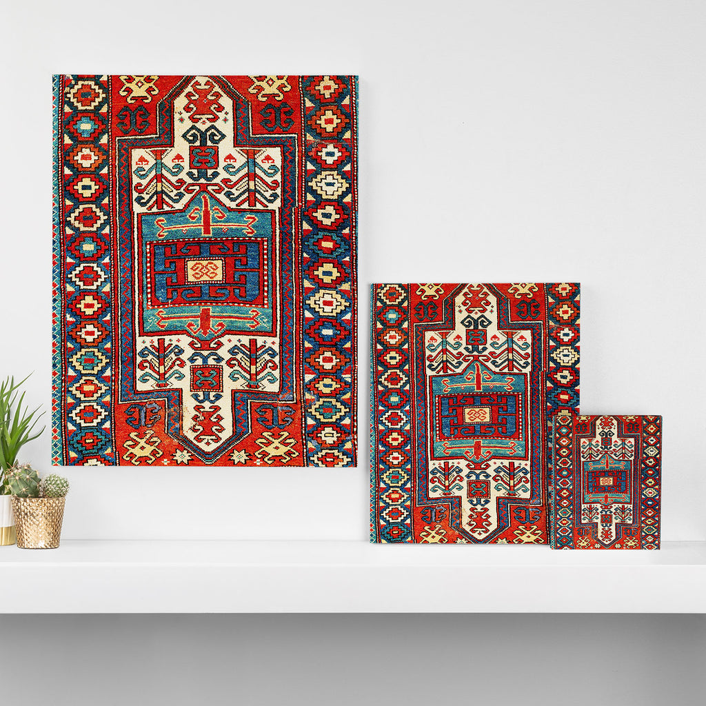 Karabagh South Caucasus Rug Print Canvas Print Gallery Image 3