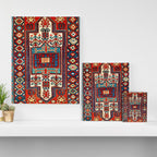 Karabagh South Caucasus Rug Print Canvas Print Gallery Image 3