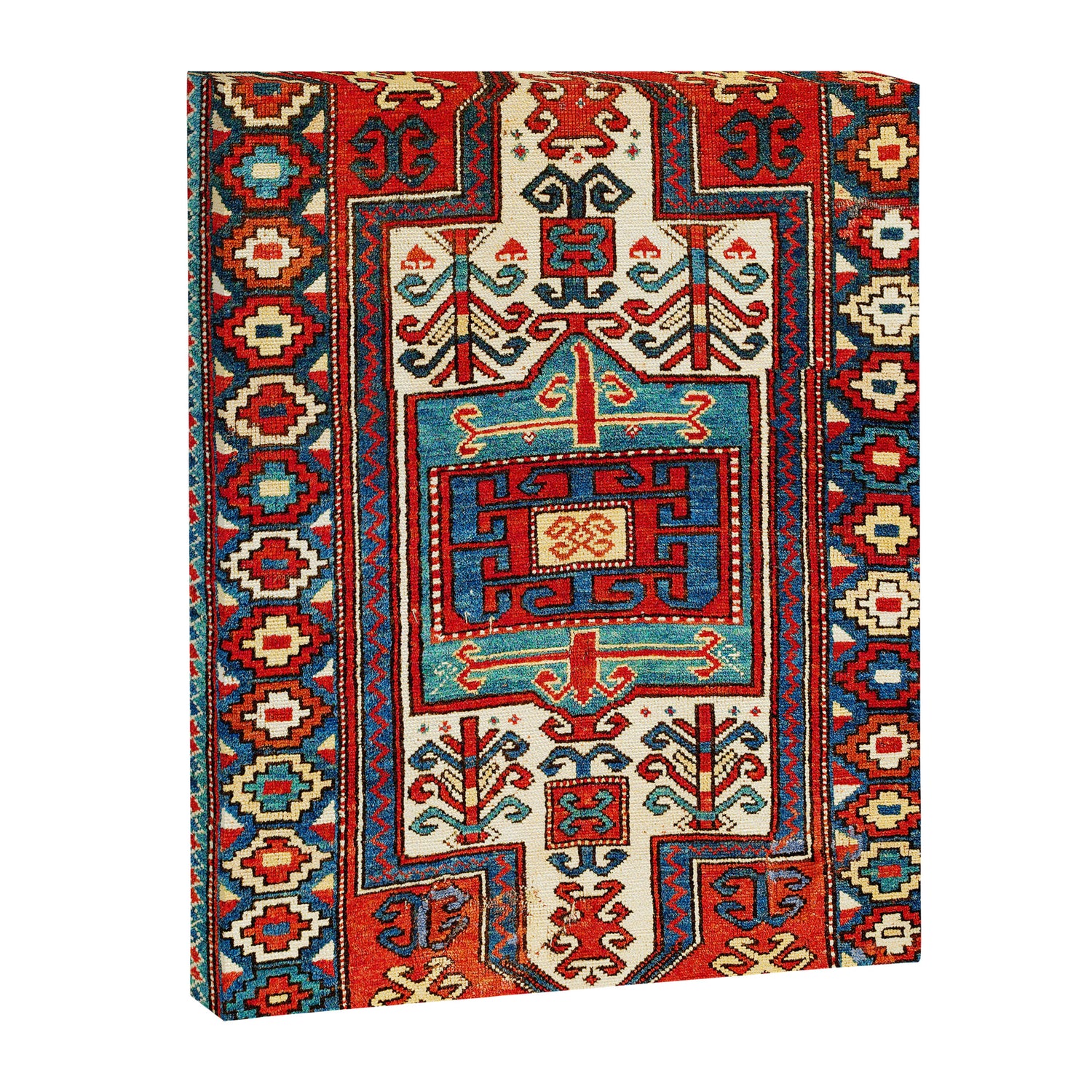 Karabagh South Caucasus Rug Print Canvas Print Gallery Image 3