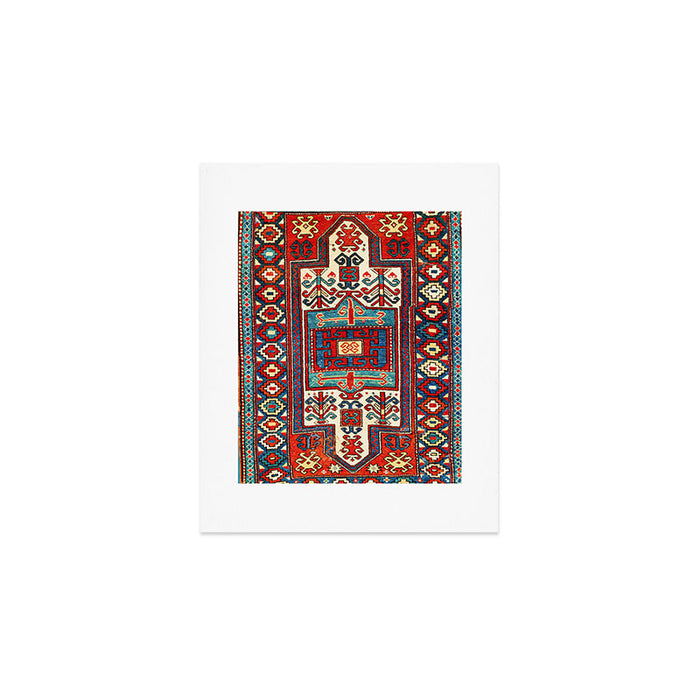 Karabagh South Caucasus Rug Print Art Print Gallery Image 1