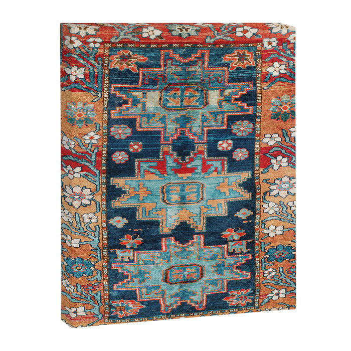 Karabakh  Antique South Caucasus Azerbaijan Rug Print Canvas Print Gallery Image 1