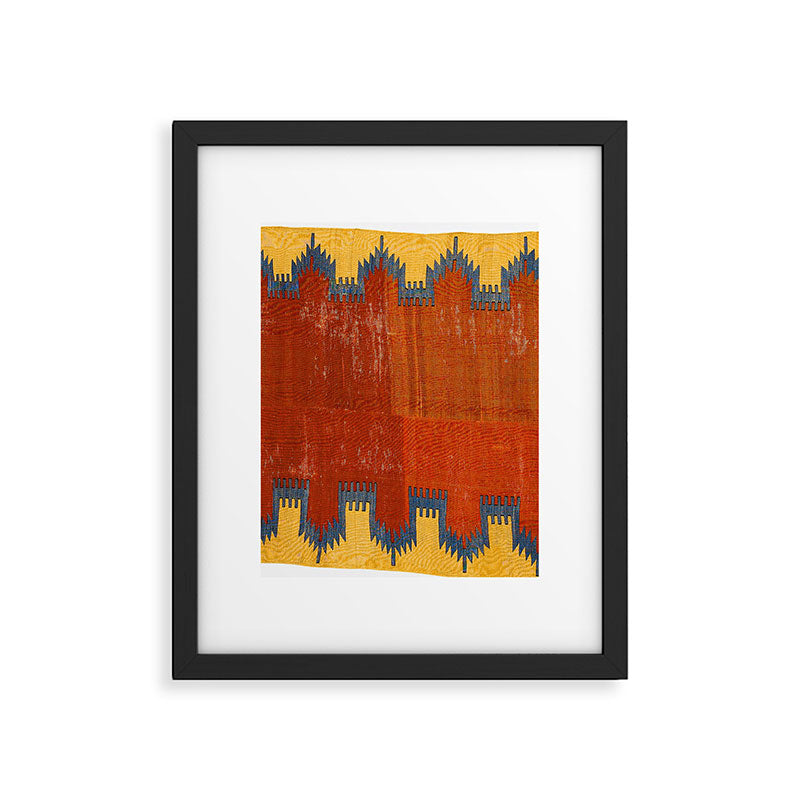 Karapinar Konya Central Anatolian Kilim Print Framed Art Print Gallery Image 4