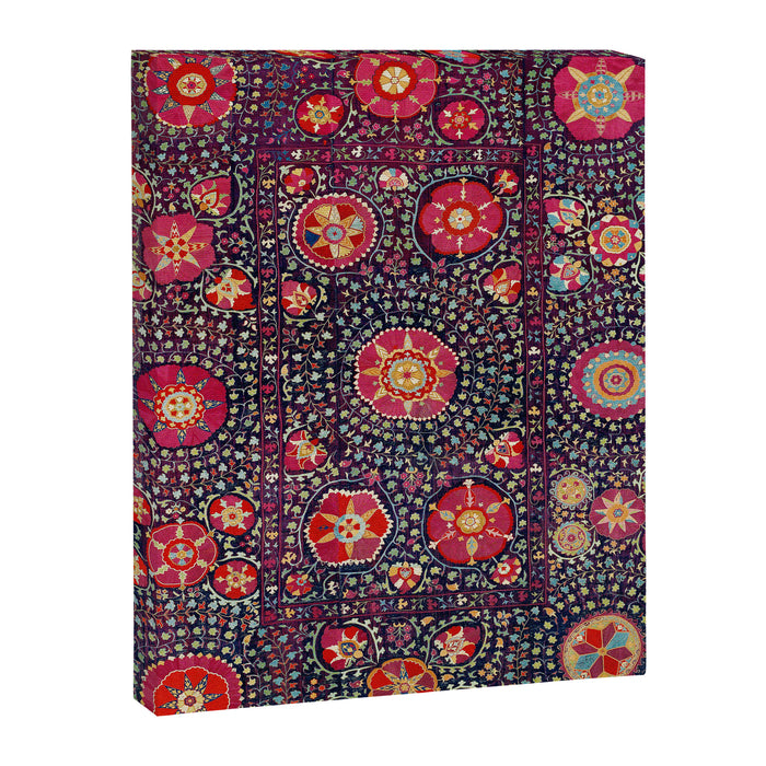 Karshi  Suzani  Antique Uzbekistan Embroidery Print Canvas Print Gallery Image 1
