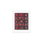 Karshi  Suzani  Antique Uzbekistan Embroidery Print Art Print Gallery Image 1