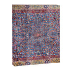 Kashan Central Persian Rug Print Canvas Print Gallery Image 3