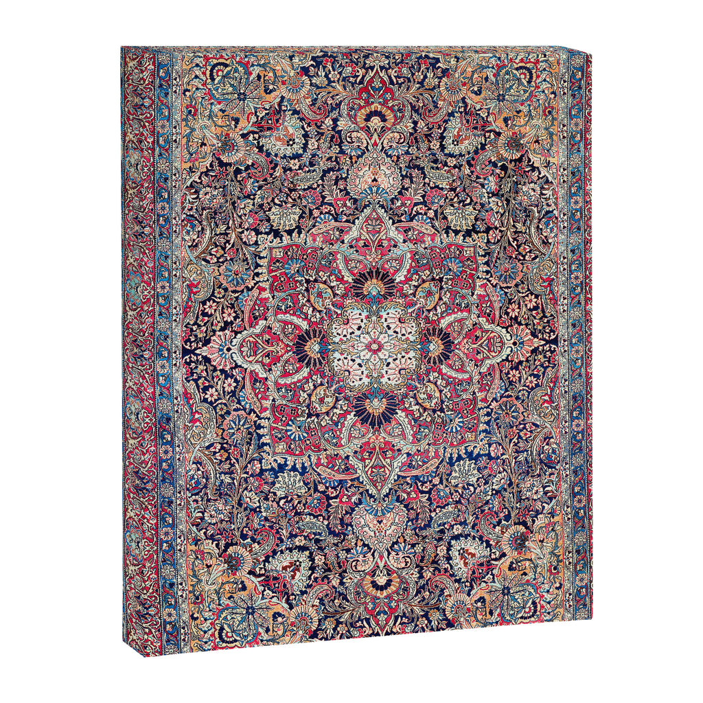 Kashan Central Persian Rug Print Canvas Print Gallery Image 3
