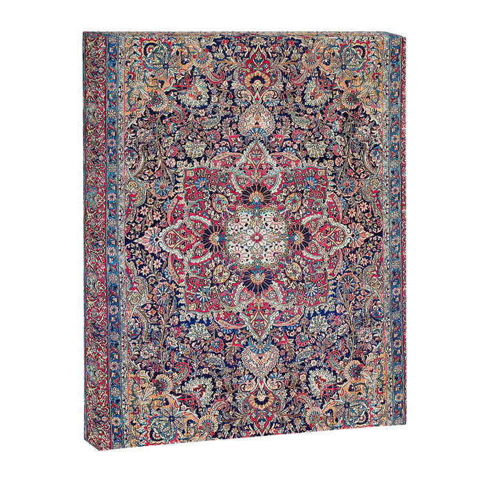 Kashan Central Persian Rug Print Canvas Print Gallery Image 1