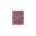 Kashan Central Persian Rug Print Art Print Gallery Image 1