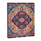 Kashan Central Persian Rug Print Canvas Print Gallery Image 3