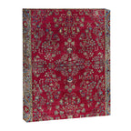 Kashan Central Persian Silk Rug Print Canvas Print Gallery Image 3