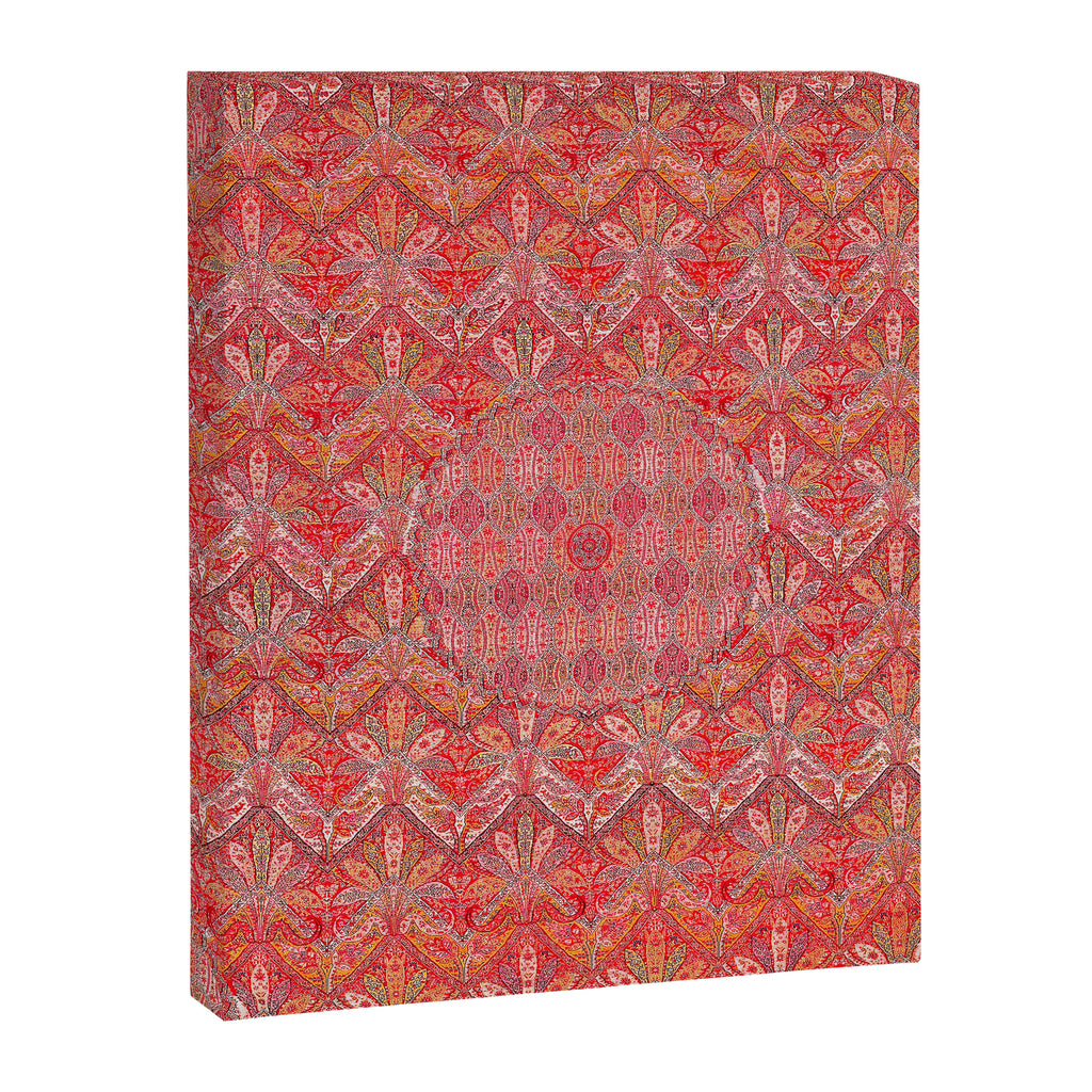 Kashmir North Indian Moon Shawl Print Canvas Print Gallery Image 3