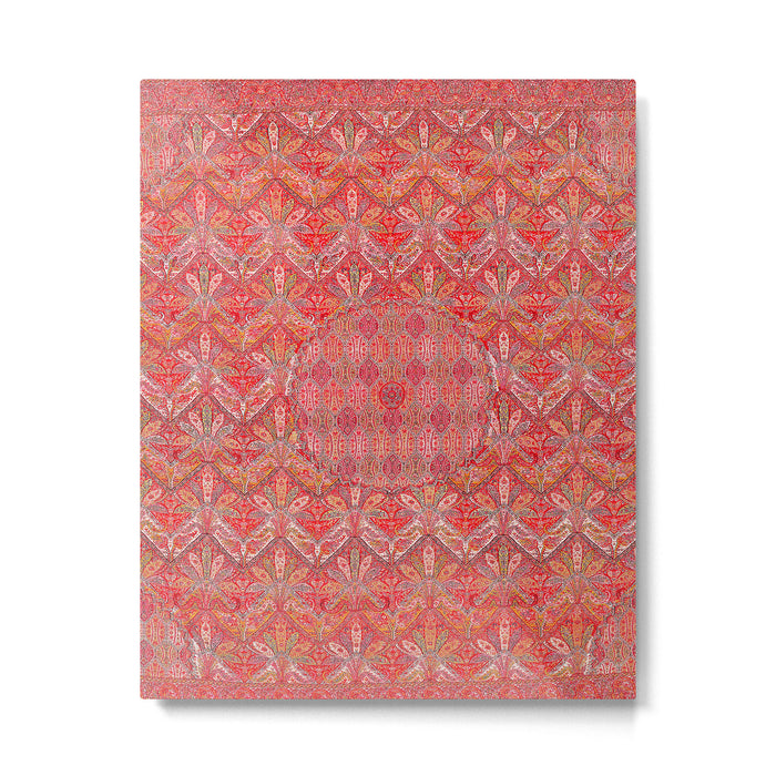 Kashmir North Indian Moon Shawl Print Metal Print Gallery Image 1