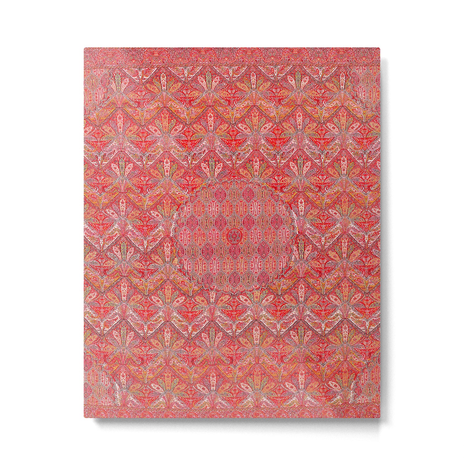 Kashmir North Indian Moon Shawl Print Metal Print Gallery Image 6