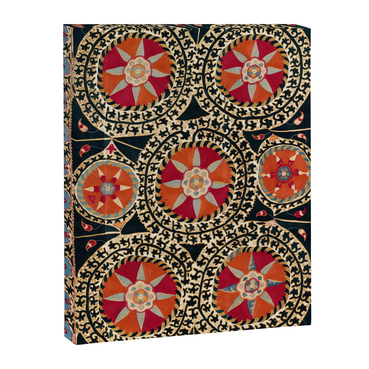 Katti Kurgan Suzani Uzbekistan Embroidery Print Canvas Print Gallery Image 3