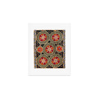 Katti Kurgan Suzani Uzbekistan Embroidery Print Art Print Gallery Image 1