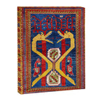 Kazak Southwest Caucasus Antique Rug Print With Snakes Canvas Print Gallery Image 3