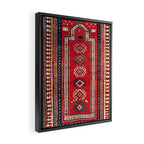 Kazak Southwest Caucasus Niche Rug Print Framed Canvas Print Gallery Image 2