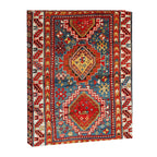 Kazak Southwest Caucasus Rug Print Canvas Print Gallery Image 3