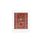 Kazak Southwest Caucasus Rug Print Art Print Gallery Image 1