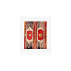 Keles  Antique Balikesir Turkish Kilim Print Art Print Gallery Image 1