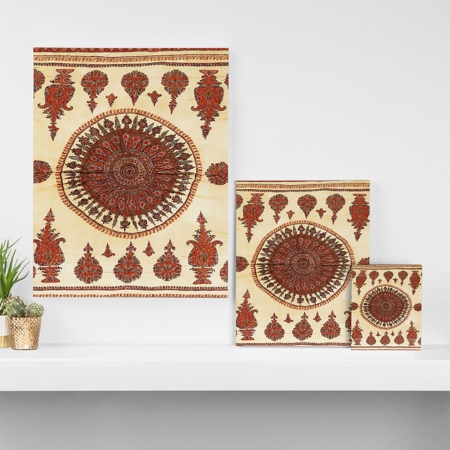 Kerman South Persian Embroidery Print Canvas Print Gallery Image 3