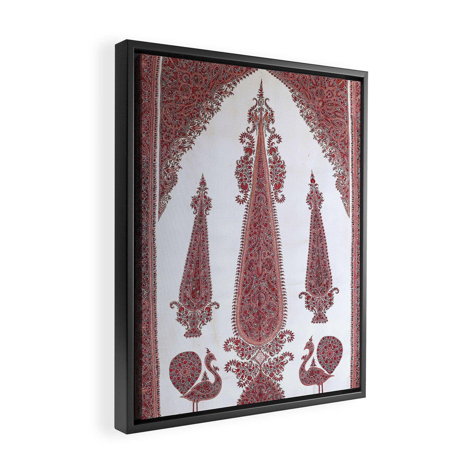 Kerman South Persian Embroidery Print Framed Canvas Print Gallery Image 2