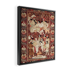 Kerman South Persian Pictorial Rug with Joseph Framed Canvas Print Gallery Image 2