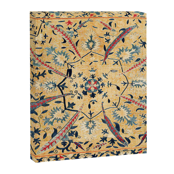 Kermina  Suzani  Antique Uzbekistan Embroidery Print Canvas Print Gallery Image 1