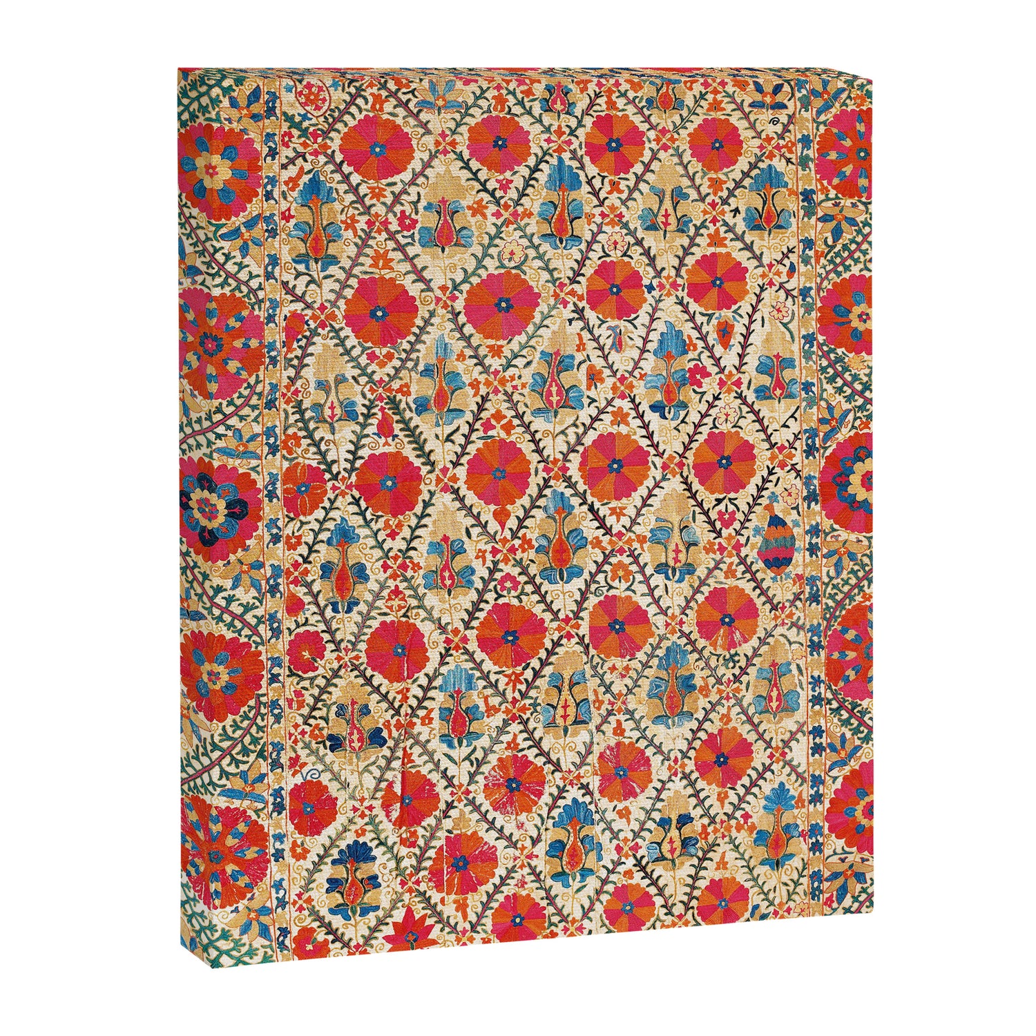 Kermina Suzani Bokhara Uzbekistan Embroidery Print Canvas Print Gallery Image 3