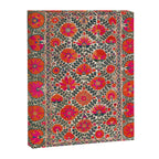 Kermina Suzani Uzbekistan Colorful Embroidery Print Canvas Print Gallery Image 3