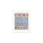 Kermina Suzani Uzbekistan Embroidery Print Art Print Gallery Image 1