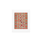 Kermina Suzani Uzbekistan Embroidery Print Art Print Gallery Image 1