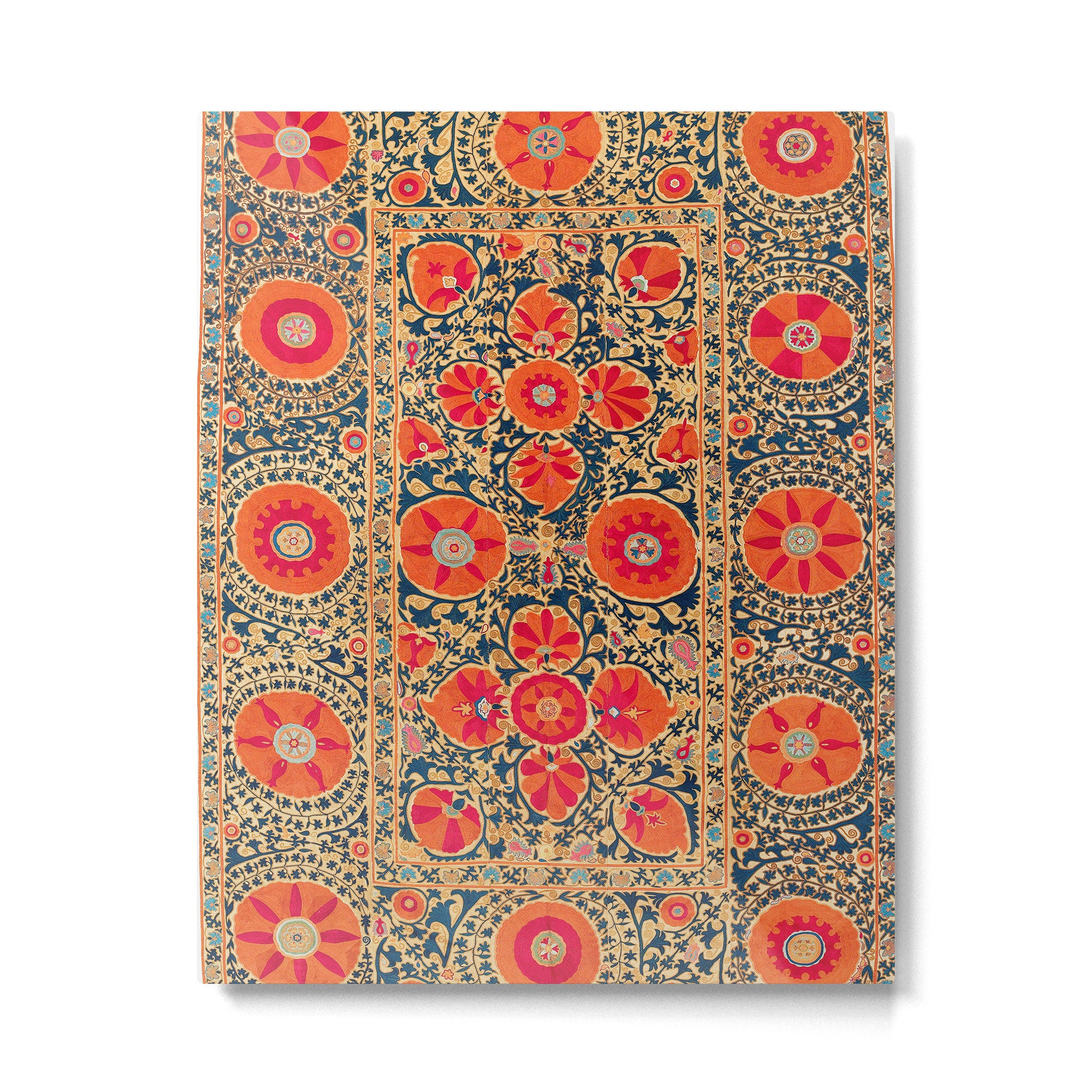 Kermina Suzani Uzbekistan Print Metal Print Gallery Image 4