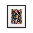 Khampa Dzong Khaden South Tibetan Sleeping Rug Print Framed Art Print Gallery Image 5
