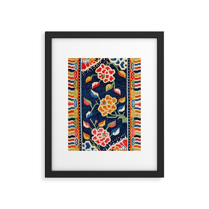 Khampa Dzong Khaden South Tibetan Sleeping Rug Print Framed Art Print Gallery Image 5