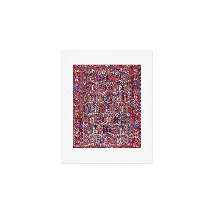 Khamseh Fars Southwest Persian Rug Print Art Print Gallery Image 1