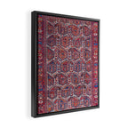 Khamseh Fars Southwest Persian Rug Print Framed Canvas Print Gallery Image 2