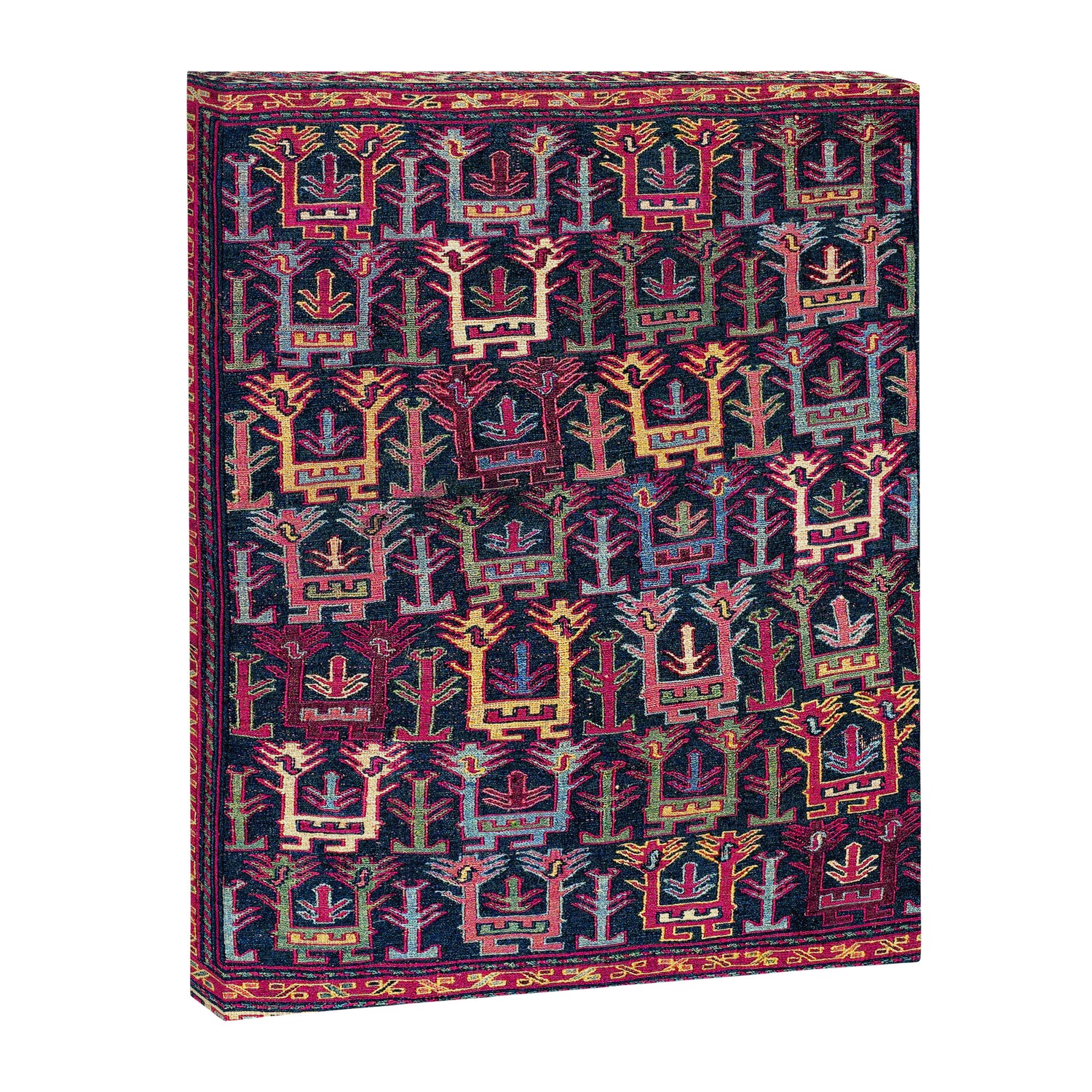 Khamseh Shahsavan Sumakh Azerbaijan Persian Tribal Bag Print Canvas Print Gallery Image 3