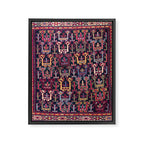 Khamseh Shahsavan Sumakh Azerbaijan Persian Tribal Bag Print Framed Canvas Print Gallery Image 3