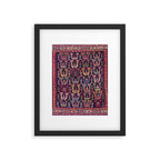 Khamseh Shahsavan Sumakh Azerbaijan Persian Tribal Bag Print Framed Art Print Gallery Image 6