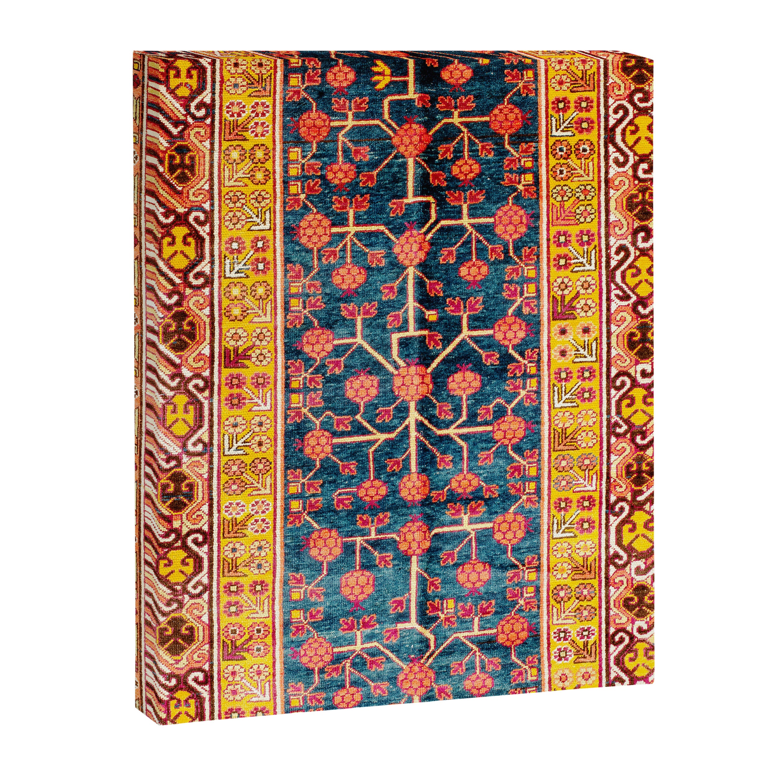 Khotan  Antique East Turkestan Rug Print Canvas Print Gallery Image 3