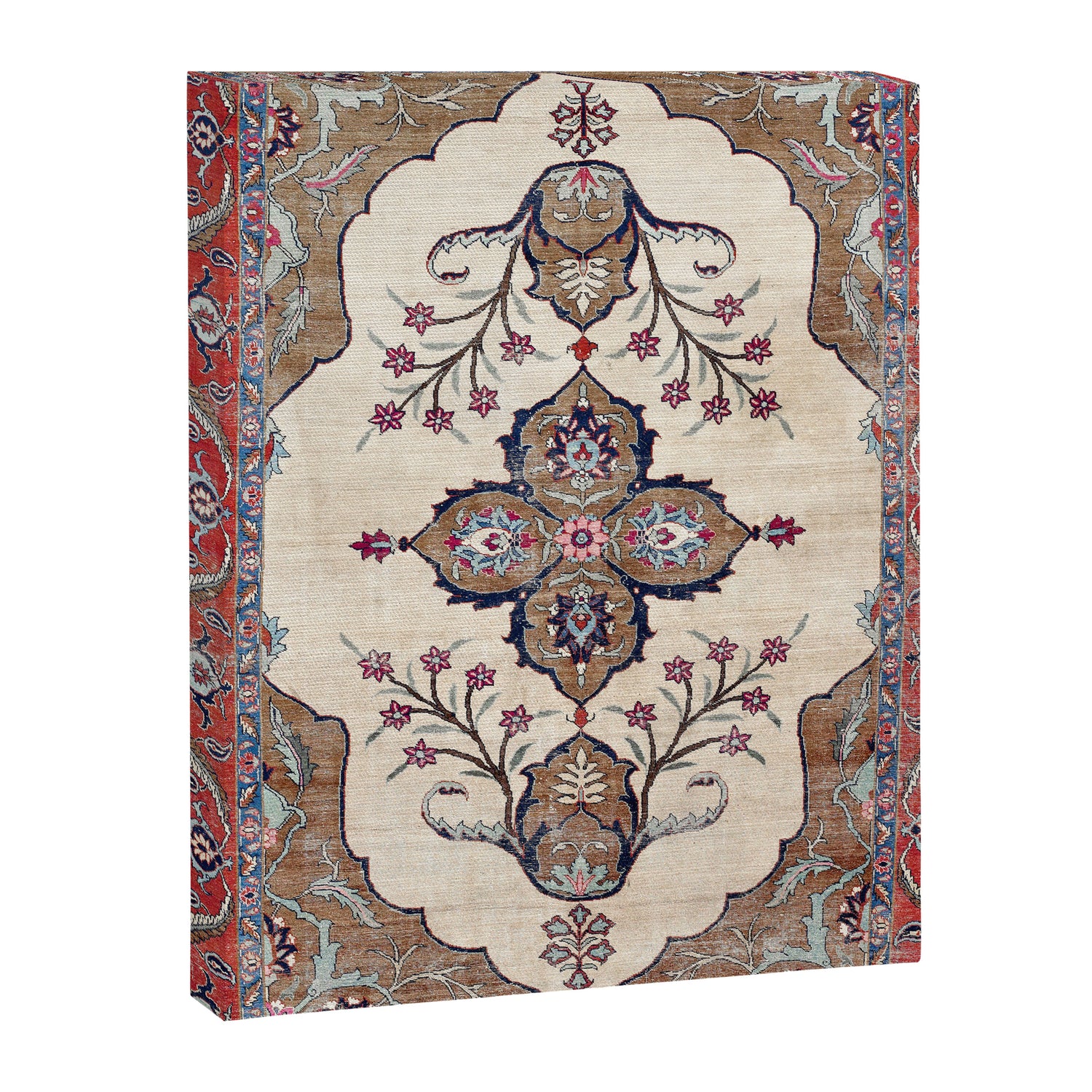 Khoy  Antique Azerbaijan Persian Rug Print Canvas Print Gallery Image 3